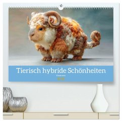 Tierisch hybride Schönheiten - Kreaturen (hochwertiger Premium Wandkalender 2026 DIN A2 quer), Kunstdruck in Hochglanz Tierisch hybride Schönheiten - Kreaturen (hochwertiger Premium Wandkalender 2026 DIN A2 quer), Kunstdruck in Hochglanz