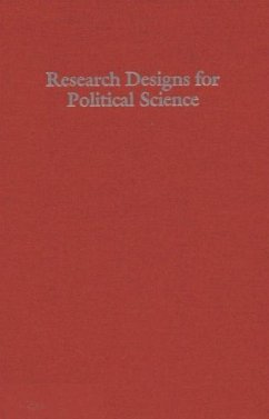 Cover Research Designs for Political Science