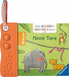 Cover Mein Knuddel-Knautsch-Buch: flip&pop. Meine Tiere