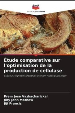 Cover Étude comparative sur l'optimisation de la production de cellulase
