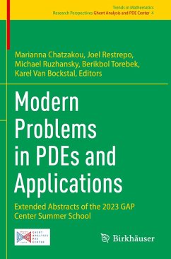 Cover Modern Problems in PDEs and Applications