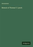 Memoir of Thomas T. Lynch Memoir of Thomas T. Lynch