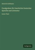 Fundgruben für Geschichte Deutscher Sprache und Litteratur