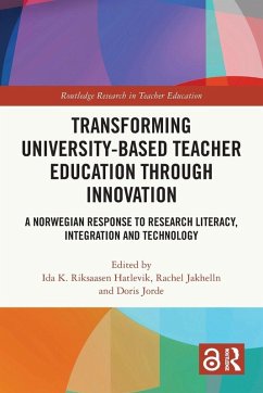 Cover Transforming University-based Teacher Education through Innovation