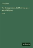 The Chicago Journal of Nervous and Mental Disease