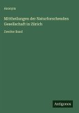 Mittheilungen der Naturforschenden Gesellschaft in Zürich