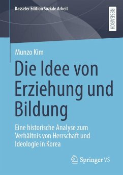 Cover Die Idee von Erziehung und Bildung