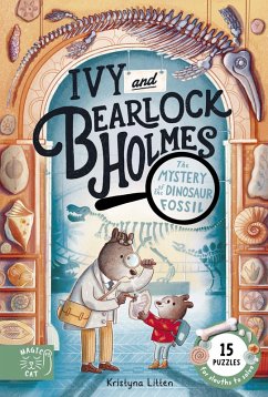 Cover The Mystery of the Dinosaur Fossil (Ivy and Bearlock 2)