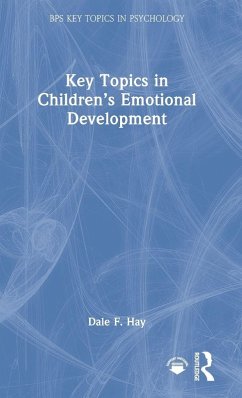 Key Topics in Children's Emotional Development - Hay, Dale F