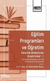 Egitim Programlari ve Ögretim Alaninda Arastirmalar 1 Egitim Programlari ve Ögretim Alaninda Arastirmalar 1