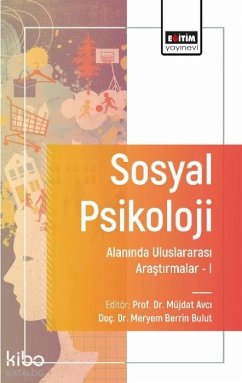 Cover Sosyal Psikoloji Alaninda Uluslararasi Arastirmalar 1