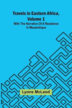 Cover Travels in Eastern Africa, volume 1