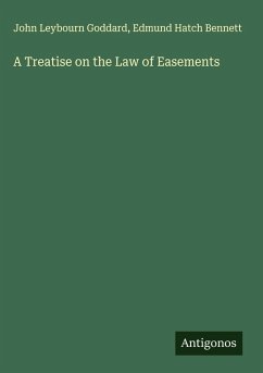 Cover A Treatise on the Law of Easements
