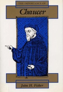 Cover The Importance of Chaucer