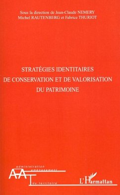Cover Stratégies identitaires de conservation et de valorisation du patrimoine
