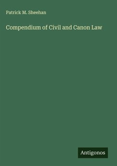 Cover Compendium of Civil and Canon Law