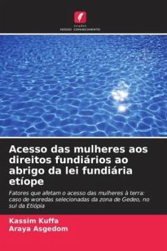 Cover Acesso das mulheres aos direitos fundiários ao abrigo da lei fundiária etíope