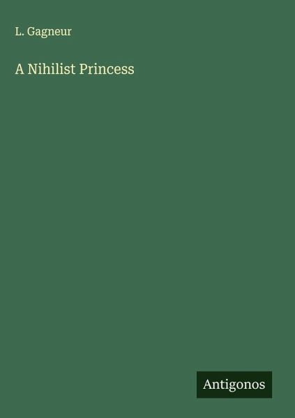 A Nihilist Princess A Nihilist Princess