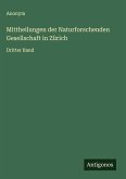 Mittheilungen der Naturforschenden Gesellschaft in Zürich