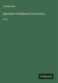 Speeches of Edward Lord Lytton Speeches of Edward Lord Lytton