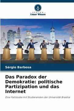 Cover Das Paradox der Demokratie: politische Partizipation und das Internet