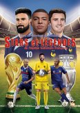 Livre de coloriage de football STARS et LÉGENDES de l'équipe nationale française Livre de coloriage de football STARS et LÉGENDES de l'équipe nationale française