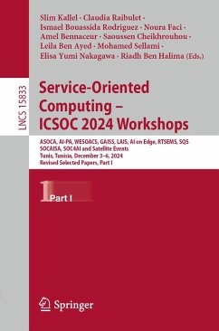 Cover Service-Oriented Computing - ICSOC 2024 Workshops (eBook, PDF)