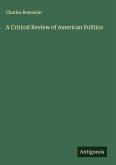 A Critical Review of American Politics