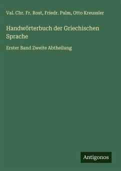 Cover Handwörterbuch der Griechischen Sprache