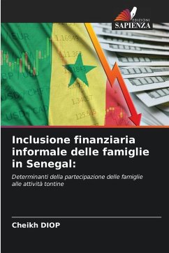 Cover Inclusione finanziaria informale delle famiglie in Senegal: