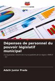 Dépenses de personnel du pouvoir législatif municipal