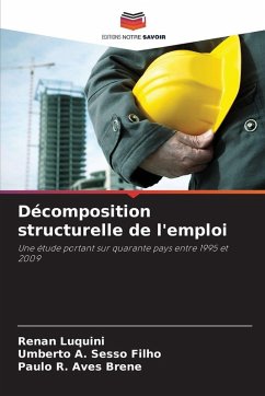 Cover Décomposition structurelle de l'emploi