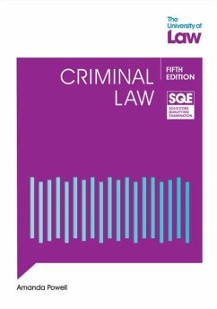 Cover SQE Criminal Law 5e