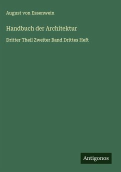 Cover Handbuch der Architektur
