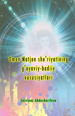 Cover Omon Matjon she'riyatining g'oyaviy-badiiy xususiyatlari