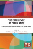 The Experience of Translation