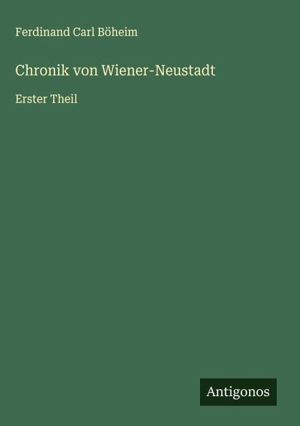 Chronik von Wiener-Neustadt