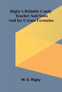 Cover Rigby's reliable candy teacher and soda and ice cream formulas