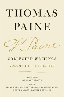 Thomas Paine Collected Writings, Volume 3 (eBook, ePUB) - Paine, Thomas