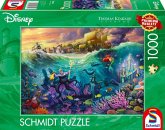Schmidt 58041 - Thomas Kinkade Studios, Disney, The Little Mermaid Ursula, Puzzle, 1000 Teile