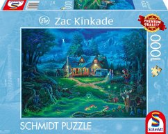 Cover Schmidt 58607 - Zac Kinkade, Das Spukhaus, Puzzle, 1000 Teile