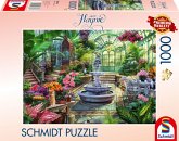 Schmidt 58633 - Jeff Haynie, Viktorianisches Gewächshaus, Puzzle, 1000 Teile