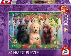Cover Schmidt 58883 - Süße Welpenszene, Hunde, Puzzle, 1000 Teile
