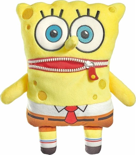 Schmidt 42562 - Sorgenfresser SpongeBob Schwammkopf, Plüsch, 25 cm Schmidt 42562 - Sorgenfresser SpongeBob Schwammkopf, Plüsch, 25 cm