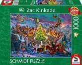 Schmidt 58609 - Zac Kinkade, Santas Nordpol, Weihnachten, Puzzle, 1000 Teile