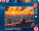 Schmidt 58885 - Pariser Dachgeflüster, Puzzle, 1000 Teile Schmidt 58885 - Pariser Dachgeflüster, Puzzle, 1000 Teile