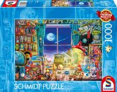 Schmidt 58882 - Bis zum Mond, Puzzle, 1000 Teile Schmidt 58882 - Bis zum Mond, Puzzle, 1000 Teile