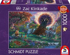 Cover Schmidt 58610 - Zac Kinkade, Der Garten Eden, Puzzle, 1000 Teile