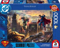 Cover Schmidt 58591 - Thomas Kinkade Studios, DC Superman, Man of Steel, Puzzle, 1000 Teile
