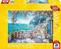 Cover Schmidt 58884 - Terrasse am Meer, Puzzle, 1000 Teile